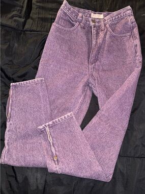 Guess by Marciano Vintage 1980’s Purple Tie-Dye Denim Jeans